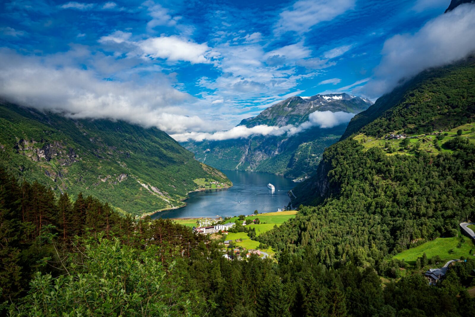 Geiranger fjord, Norway.