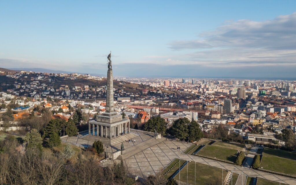 Slavin War Memorial in Bratislava