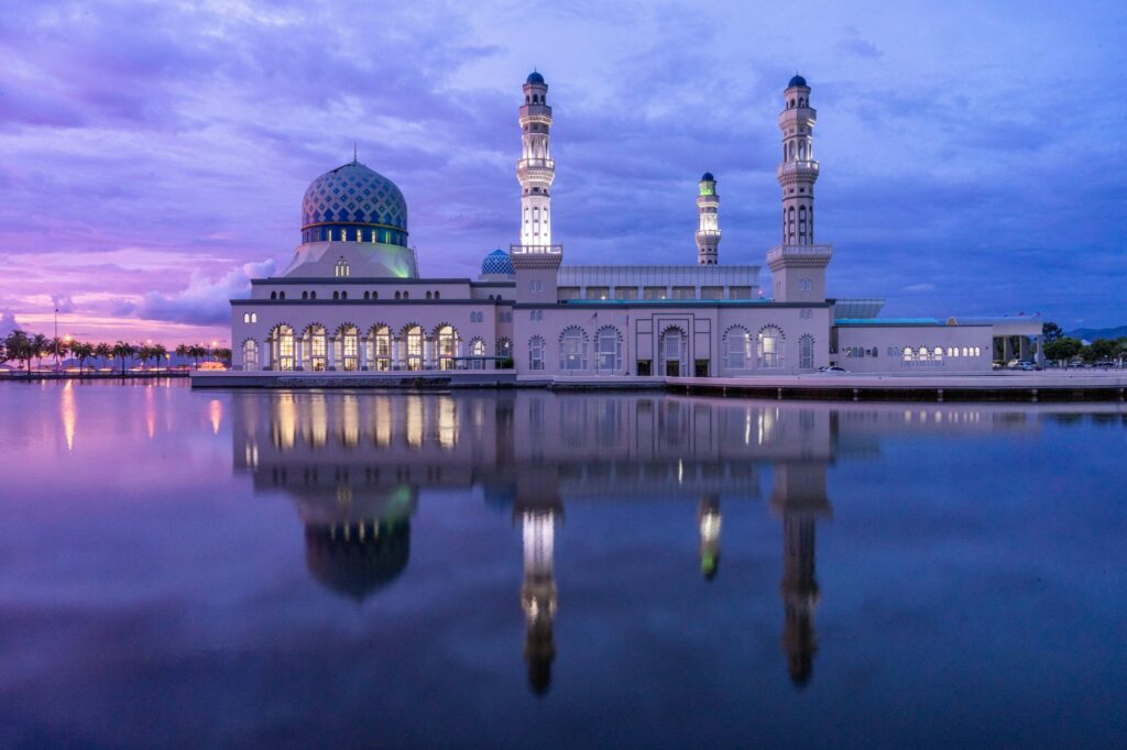 The Floating Mosque of Sabah