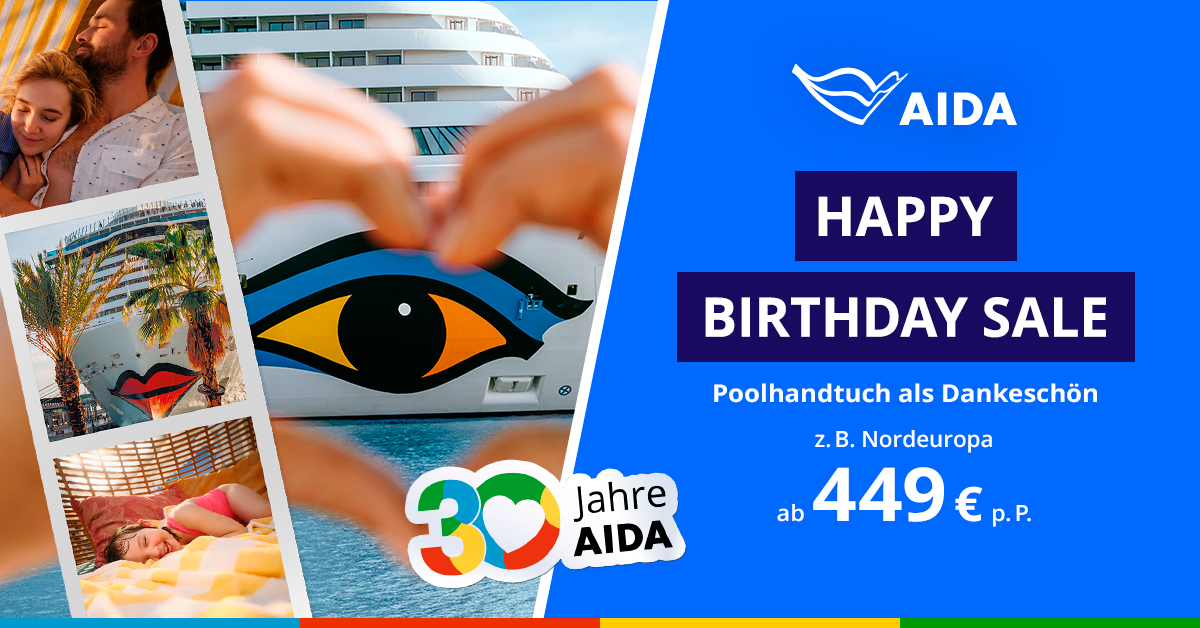 🥳 Happy Birthday Sale 🥳 30 Jahre Kussmundflotte