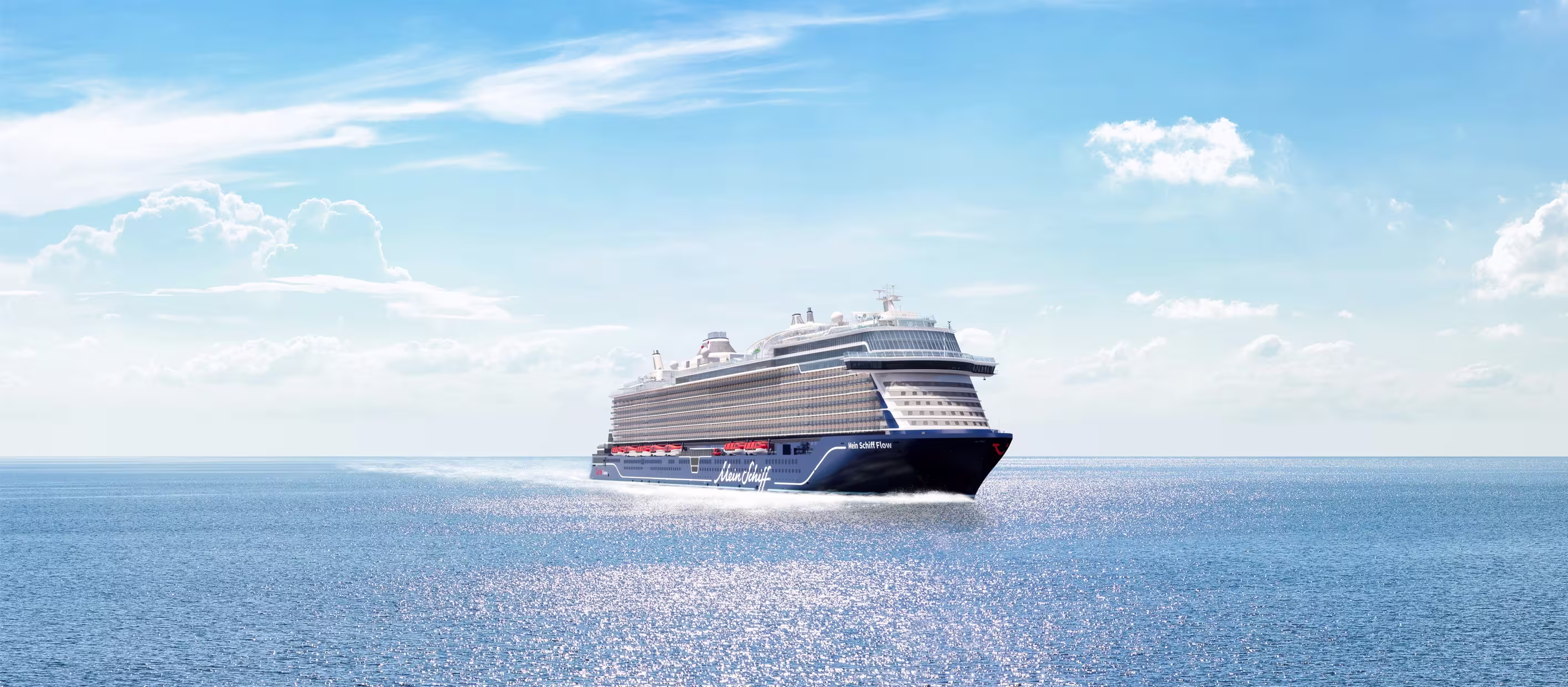Taufreise Mein Schiff Flow mit ✈️ ab:1599.-